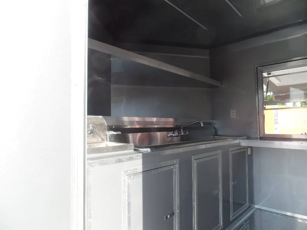 48-8.5-x-12-white-food-catering-concession-trailer-19.webp 8.5' x 12' White Food Catering Concession Trailer