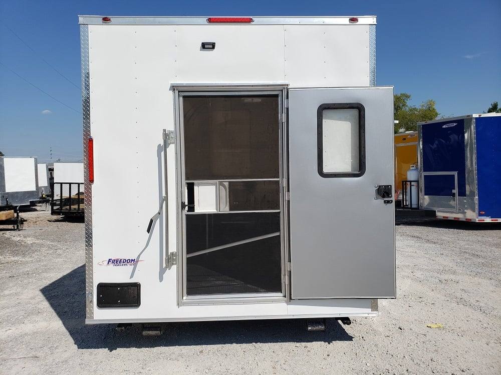 481-8.5-x-20-white-concession-food-trailer-11.jpg 8.5' x 20' White Concession Food Trailer