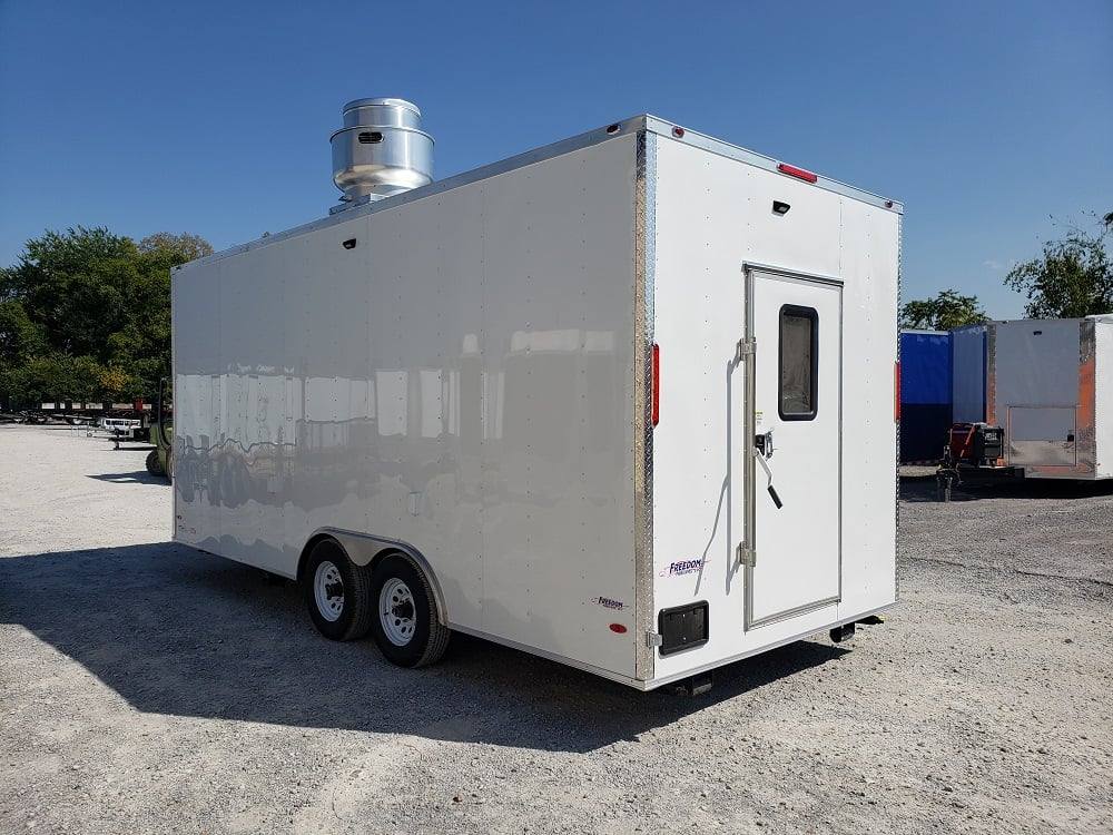 481-8.5-x-20-white-concession-food-trailer-18.jpg 8.5' x 20' White Concession Food Trailer