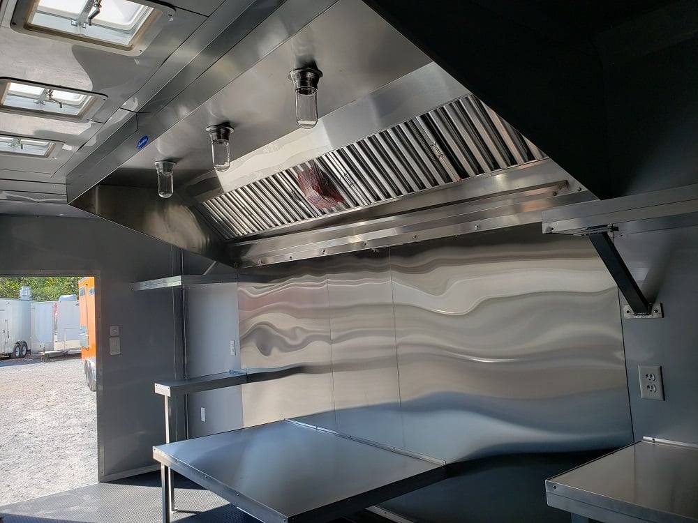 481-8.5-x-20-white-concession-food-trailer-2.jpg 8.5' x 20' White Concession Food Trailer