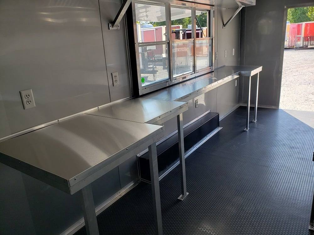 481-8.5-x-20-white-concession-food-trailer-20.jpg 8.5' x 20' White Concession Food Trailer