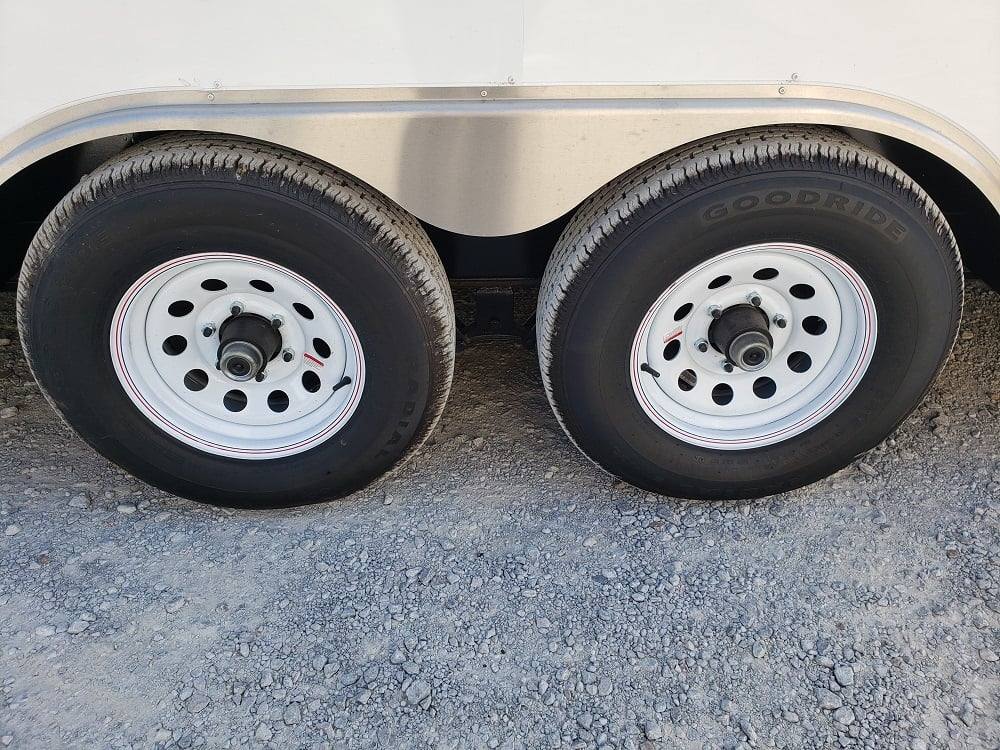 481-8.5-x-20-white-concession-food-trailer-4.jpg 8.5' x 20' White Concession Food Trailer