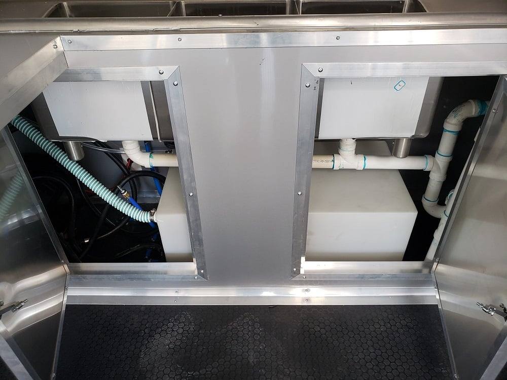 481-8.5-x-20-white-concession-food-trailer-5.jpg 8.5' x 20' White Concession Food Trailer