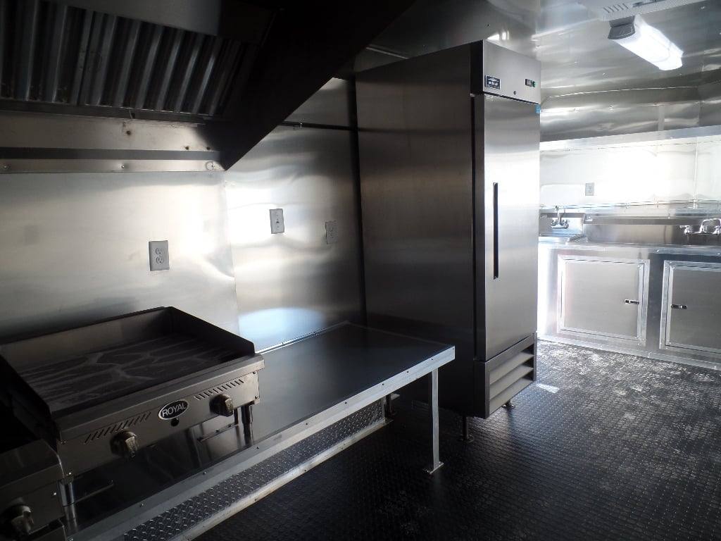 482-8.5-x-20-white-concession-food-trailer-with-appliances-10.jpg 8.5' x 20' White Concession Food Trailer With Appliances