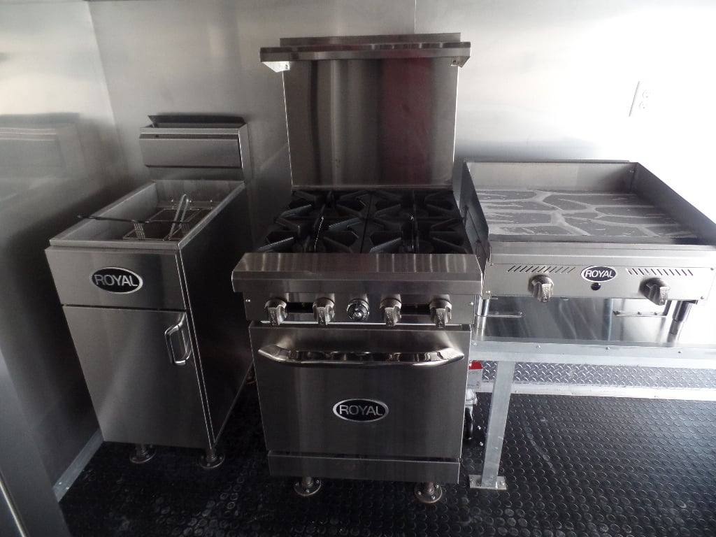 482-8.5-x-20-white-concession-food-trailer-with-appliances-21.jpg 8.5' x 20' White Concession Food Trailer With Appliances