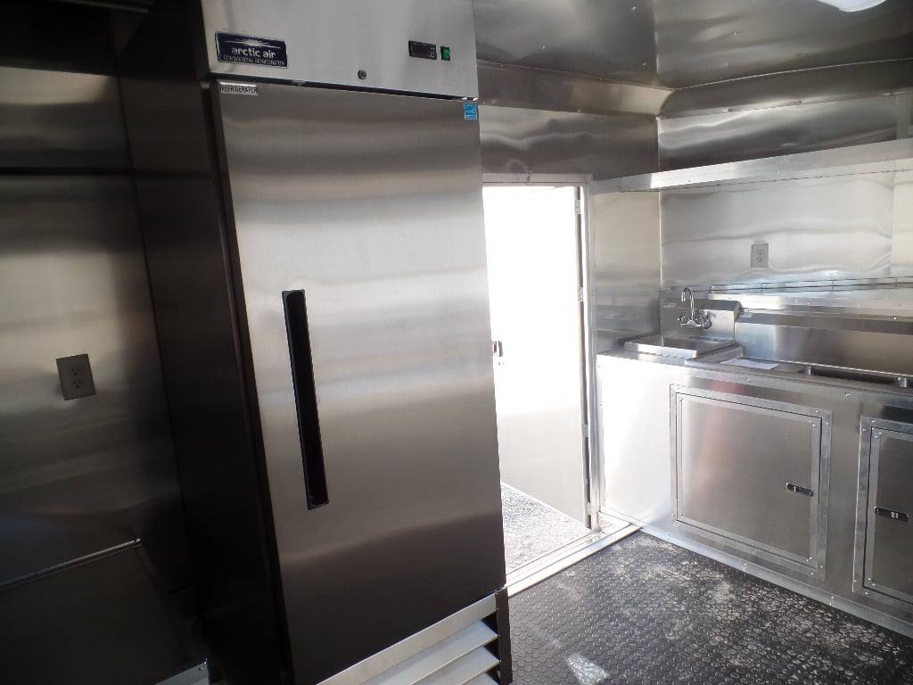 482-8.5-x-20-white-concession-food-trailer-with-appliances-23.jpg 8.5' x 20' White Concession Food Trailer With Appliances