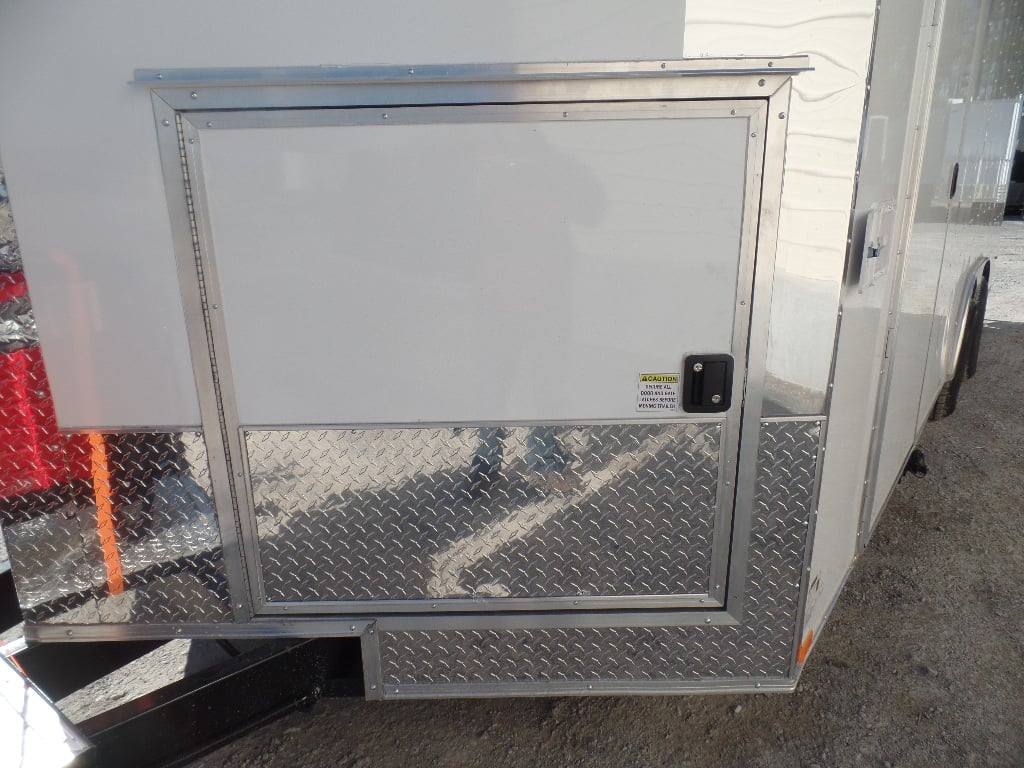 482-8.5-x-20-white-concession-food-trailer-with-appliances-25.jpg 8.5' x 20' White Concession Food Trailer With Appliances