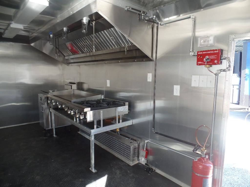 483-8.5-x-20-white-concession-food-trailer-with-appliances-11.jpg 8.5' x 20' White Concession Food Trailer With Appliances