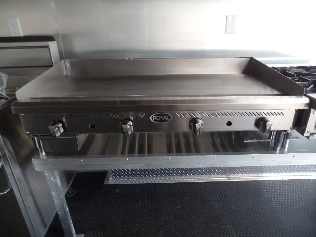 483-8.5-x-20-white-concession-food-trailer-with-appliances-7.jpg 8.5' x 20' White Concession Food Trailer With Appliances