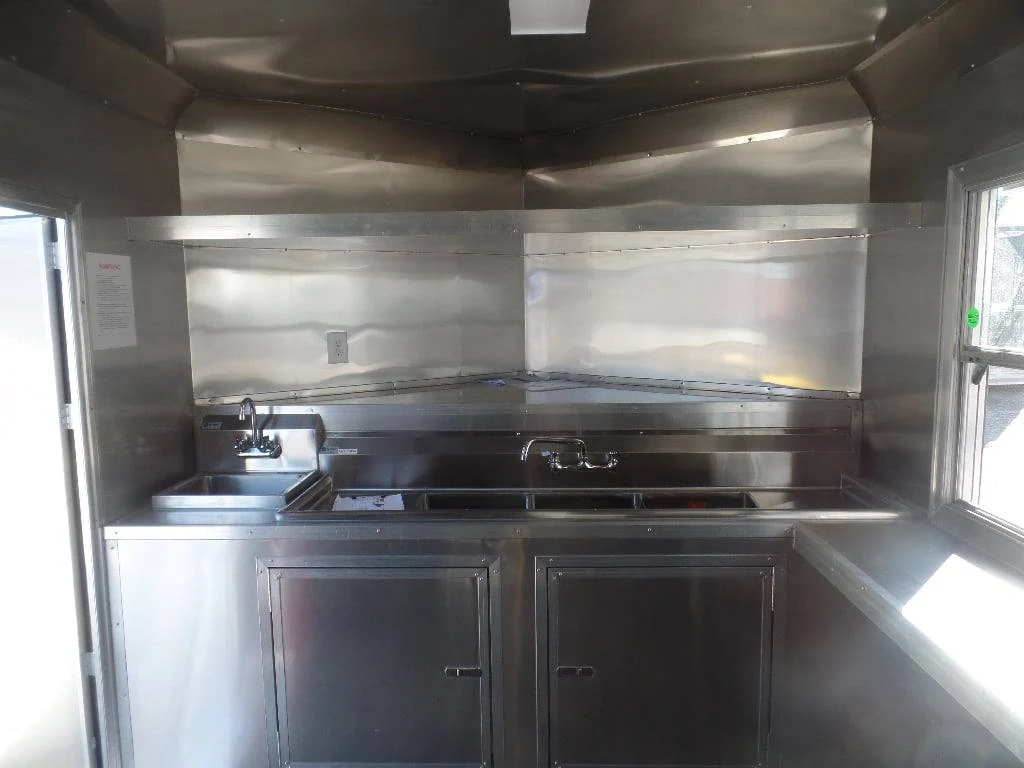 483-8.5-x-20-white-concession-food-trailer-with-appliances-8.webp 8.5' x 20' White Concession Food Trailer With Appliances