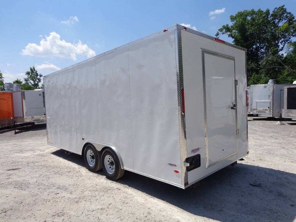 484-8.5-x-20-white-concession-food-trailer-with-appliances-10.jpg 8.5' x 20' White Concession Food Trailer With Appliances