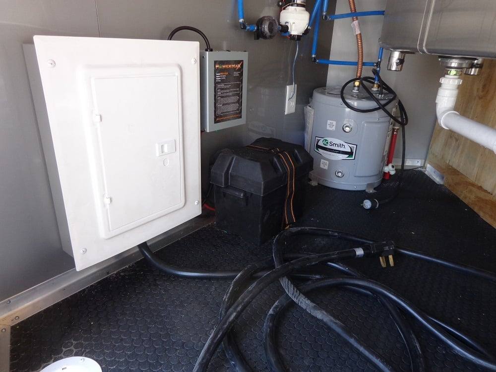 484-8.5-x-20-white-concession-food-trailer-with-appliances-11.jpg 8.5' x 20' White Concession Food Trailer With Appliances