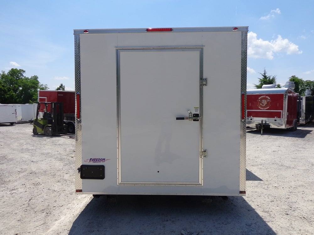 484-8.5-x-20-white-concession-food-trailer-with-appliances-14.jpg 8.5' x 20' White Concession Food Trailer With Appliances