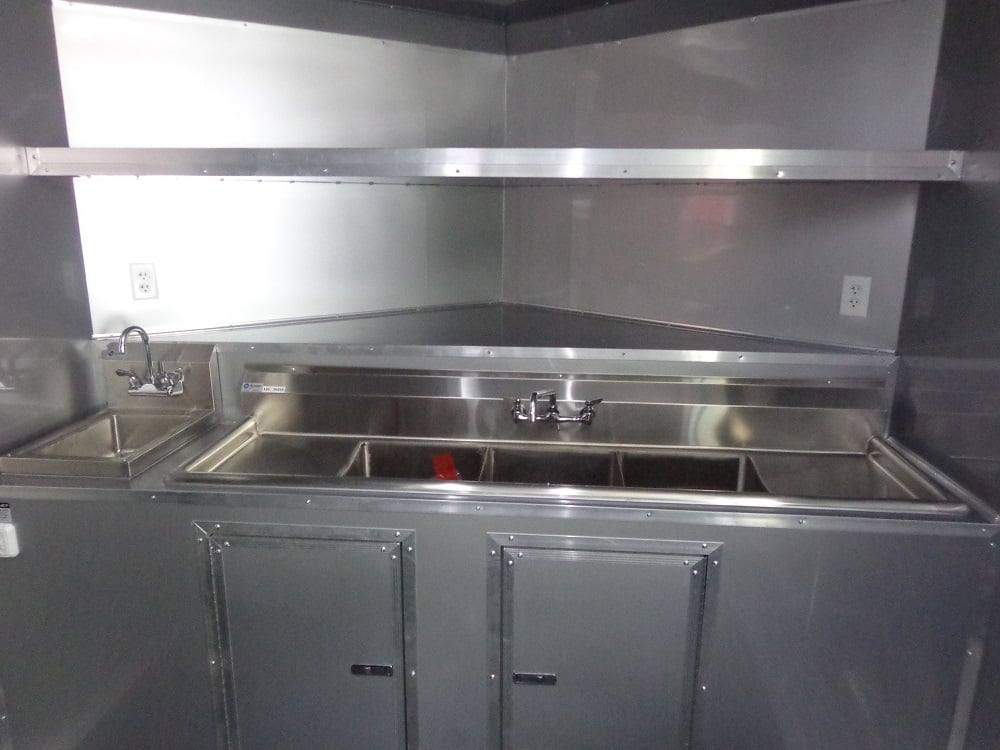 484-8.5-x-20-white-concession-food-trailer-with-appliances-16.jpg 8.5' x 20' White Concession Food Trailer With Appliances