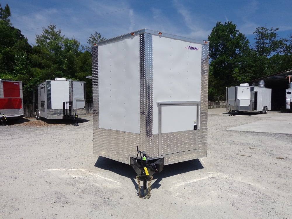 484-8.5-x-20-white-concession-food-trailer-with-appliances-19.jpg 8.5' x 20' White Concession Food Trailer With Appliances