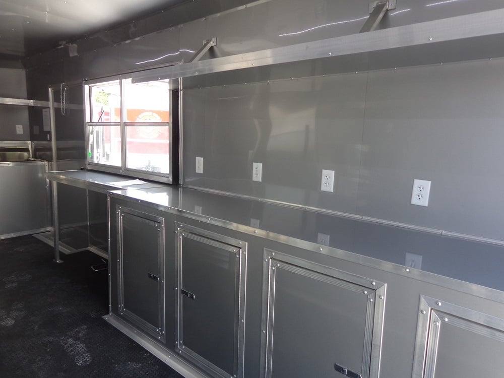 484-8.5-x-20-white-concession-food-trailer-with-appliances-20.jpg 8.5' x 20' White Concession Food Trailer With Appliances