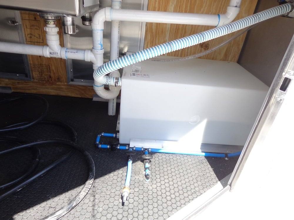484-8.5-x-20-white-concession-food-trailer-with-appliances-3.jpg 8.5' x 20' White Concession Food Trailer With Appliances