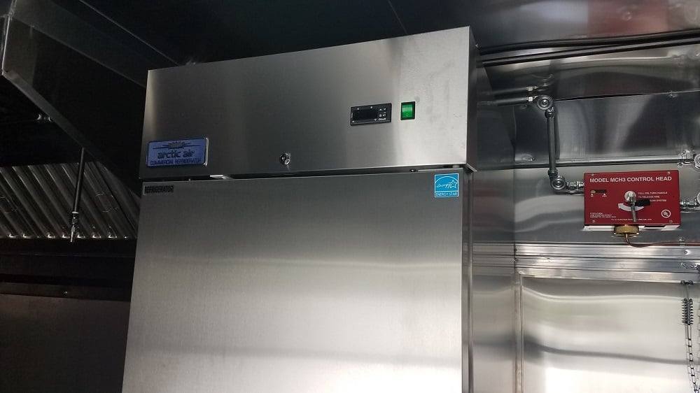 485-8.5-x-20-white-concession-food-trailer-with-appliances-18.jpg 8.5' x 20' White Concession Food Trailer with Appliances