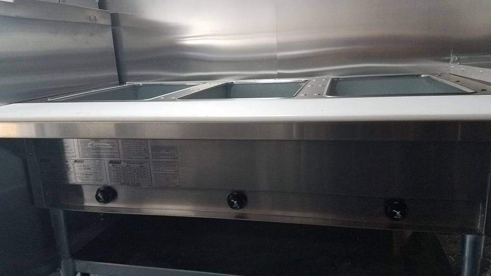 485-8.5-x-20-white-concession-food-trailer-with-appliances-23.jpg 8.5' x 20' White Concession Food Trailer with Appliances