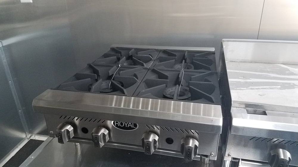 485-8.5-x-20-white-concession-food-trailer-with-appliances-26.jpg 8.5' x 20' White Concession Food Trailer with Appliances