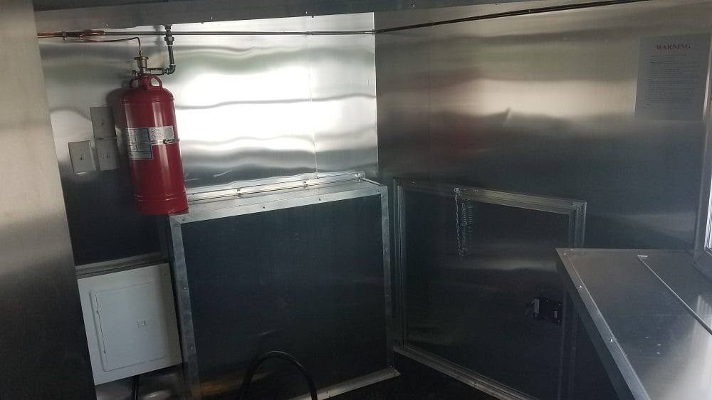 485-8.5-x-20-white-concession-food-trailer-with-appliances-8.jpg 8.5' x 20' White Concession Food Trailer with Appliances