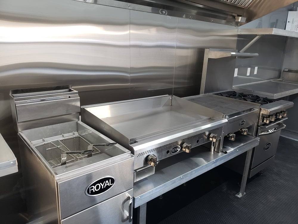 486-8.5-x-20-white-concession-food-trailer-with-appliances-24.jpg 8.5' x 20' White Concession Food Trailer With Appliances