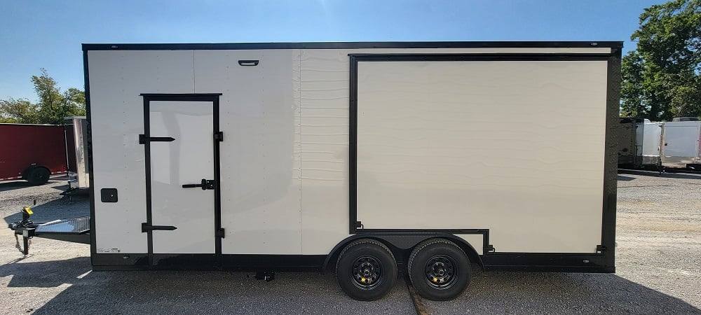 8.5' X 20' White Concession Trailer Food Event Catering