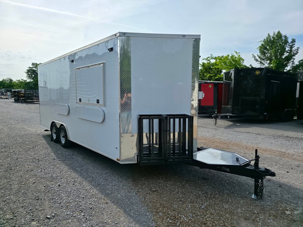 488-8.5-x-20-white-concession-trailer-food-event-catering-13.jpg 8.5' X 20' White Concession Trailer Food Event Catering