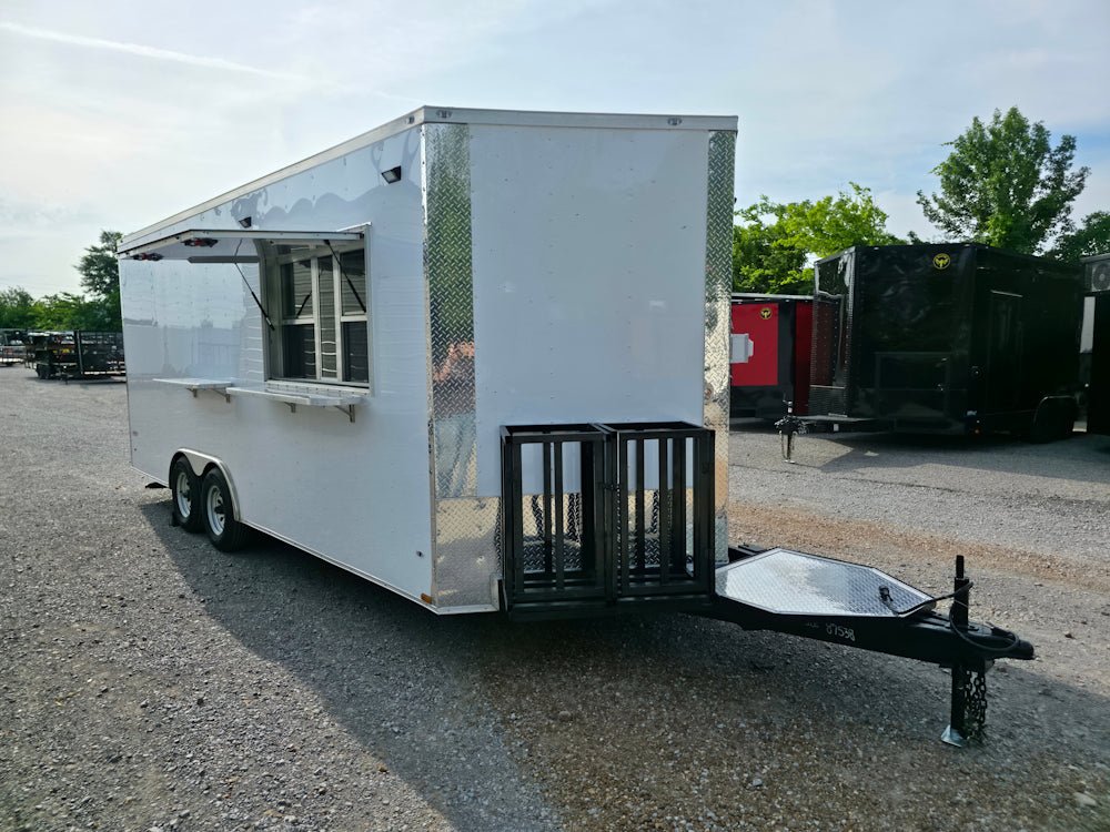 488-8.5-x-20-white-concession-trailer-food-event-catering-15.jpg 8.5' X 20' White Concession Trailer Food Event Catering