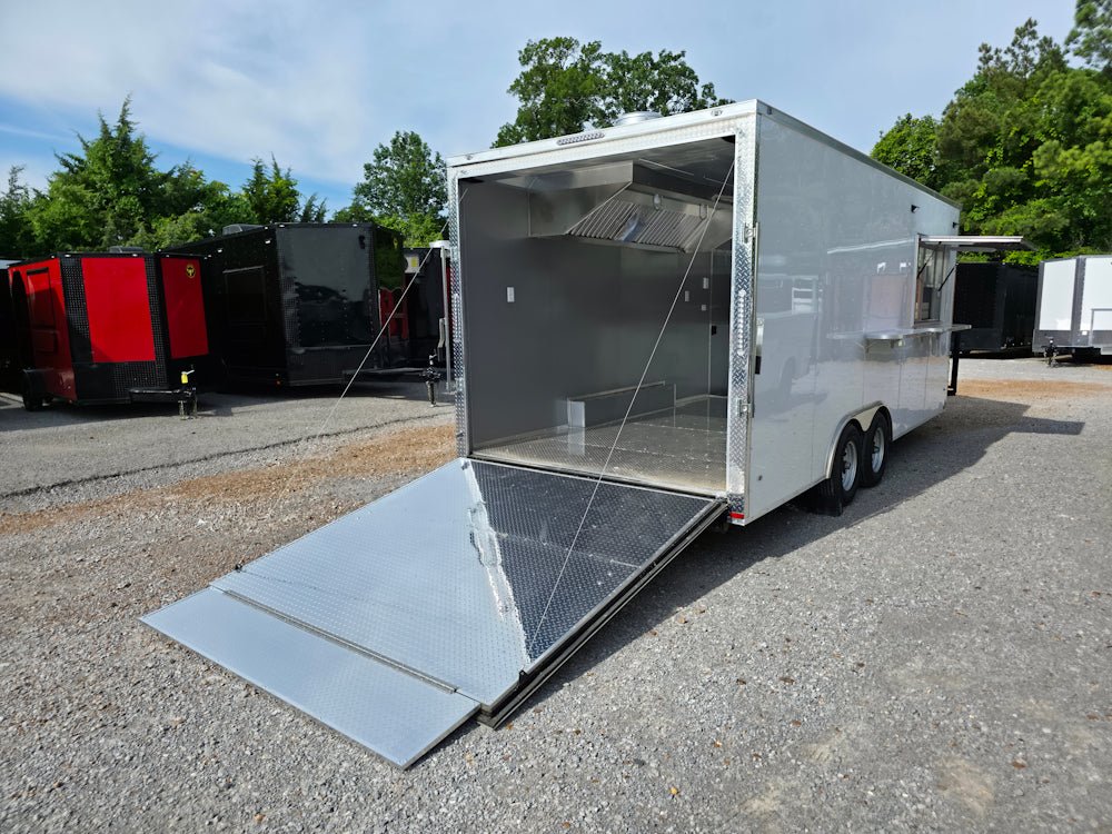 488-8.5-x-20-white-concession-trailer-food-event-catering-29.jpg 8.5' X 20' White Concession Trailer Food Event Catering
