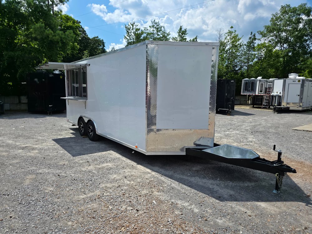 489-8.5-x-20-white-concession-trailer-food-event-catering-17.jpg 8.5' X 20' White Concession Trailer Food Event Catering