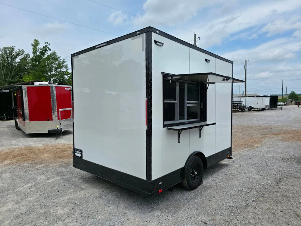 49-8.5-x-12-white-with-blackout-concession-trailer-flat-front-event-catering-14.webp 8.5' X 12' White With Blackout Concession Trailer Flat Front Event Catering