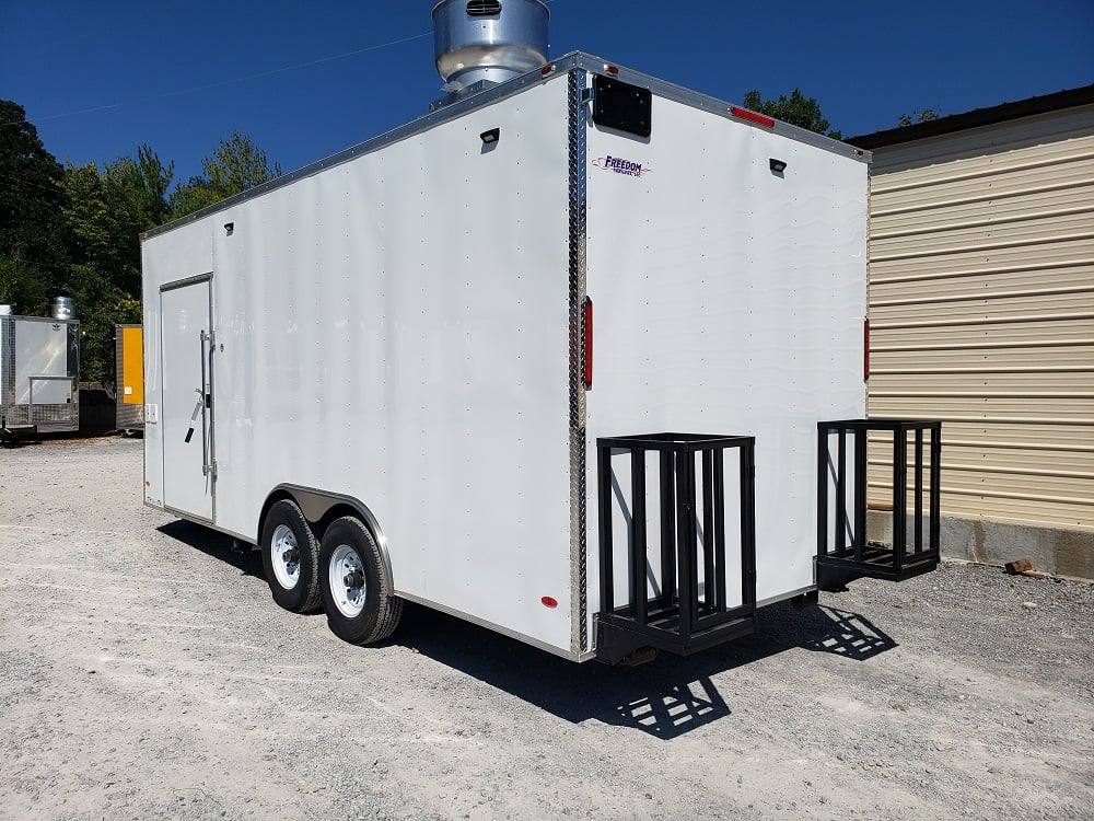 490-8.5-x-20-white-custom-built-concession-food-trailer-14.jpg 8.5' x 20' White Custom Built Concession Food Trailer