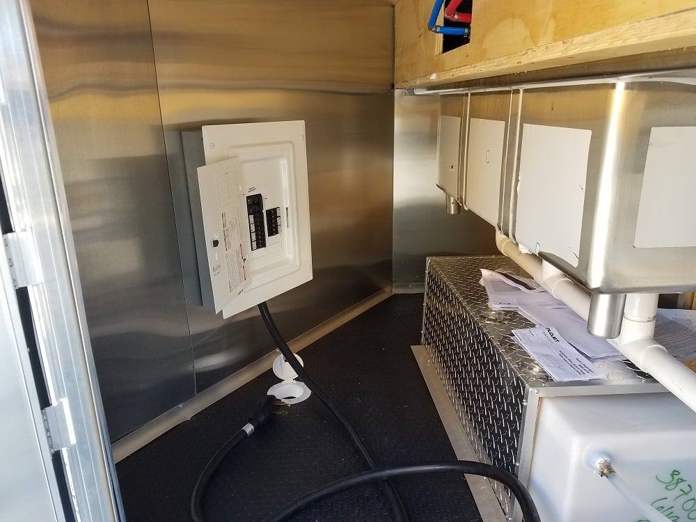 492-8.5-x-20-white-custom-concession-food-trailer-with-appliances-16.jpg 8.5' x 20' White Custom Concession Food Trailer With Appliances