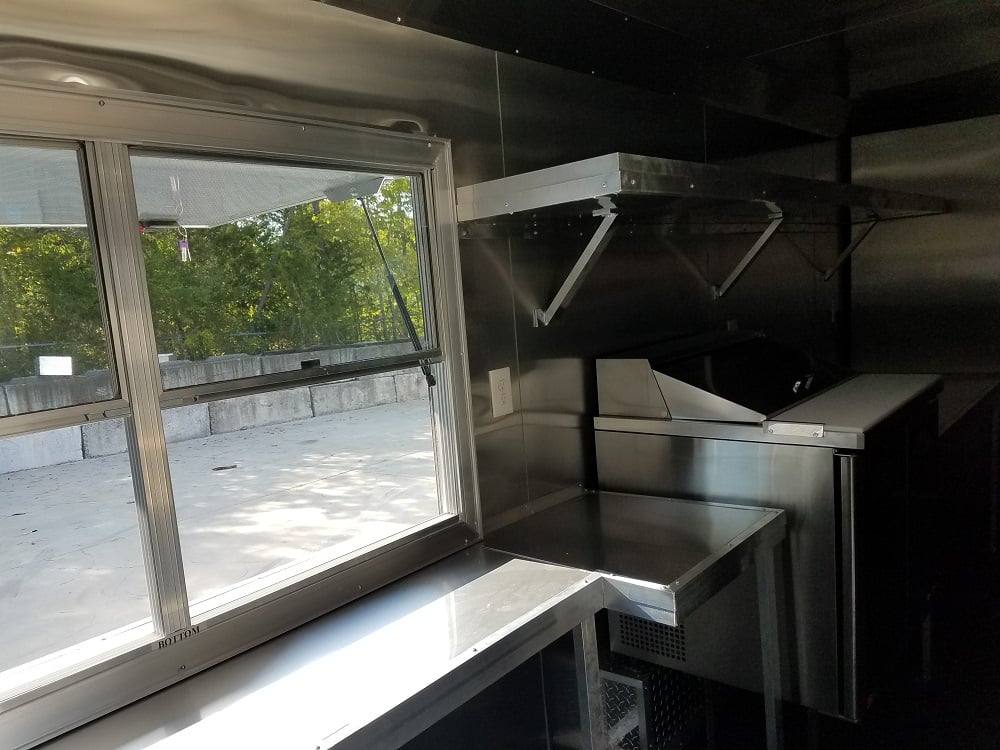 492-8.5-x-20-white-custom-concession-food-trailer-with-appliances-25.jpg 8.5' x 20' White Custom Concession Food Trailer With Appliances