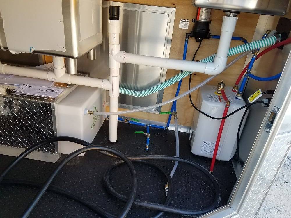 492-8.5-x-20-white-custom-concession-food-trailer-with-appliances-26.jpg 8.5' x 20' White Custom Concession Food Trailer With Appliances