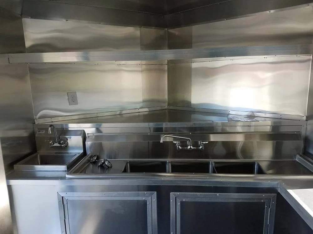 492-8.5-x-20-white-custom-concession-food-trailer-with-appliances-5.webp 8.5' x 20' White Custom Concession Food Trailer With Appliances
