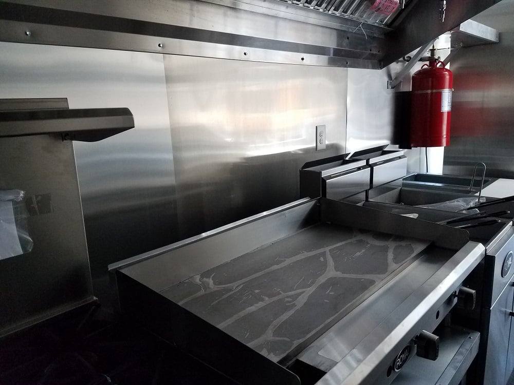 492-8.5-x-20-white-custom-concession-food-trailer-with-appliances-8.jpg 8.5' x 20' White Custom Concession Food Trailer With Appliances