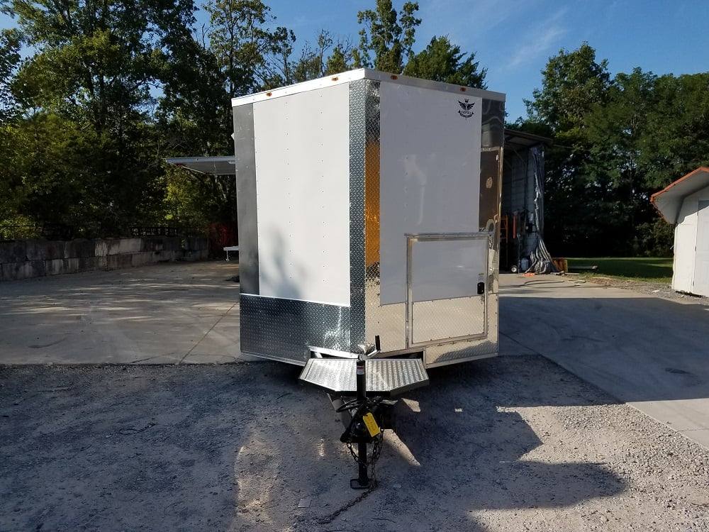 492-8.5-x-20-white-custom-concession-food-trailer-with-appliances-9.jpg 8.5' x 20' White Custom Concession Food Trailer With Appliances
