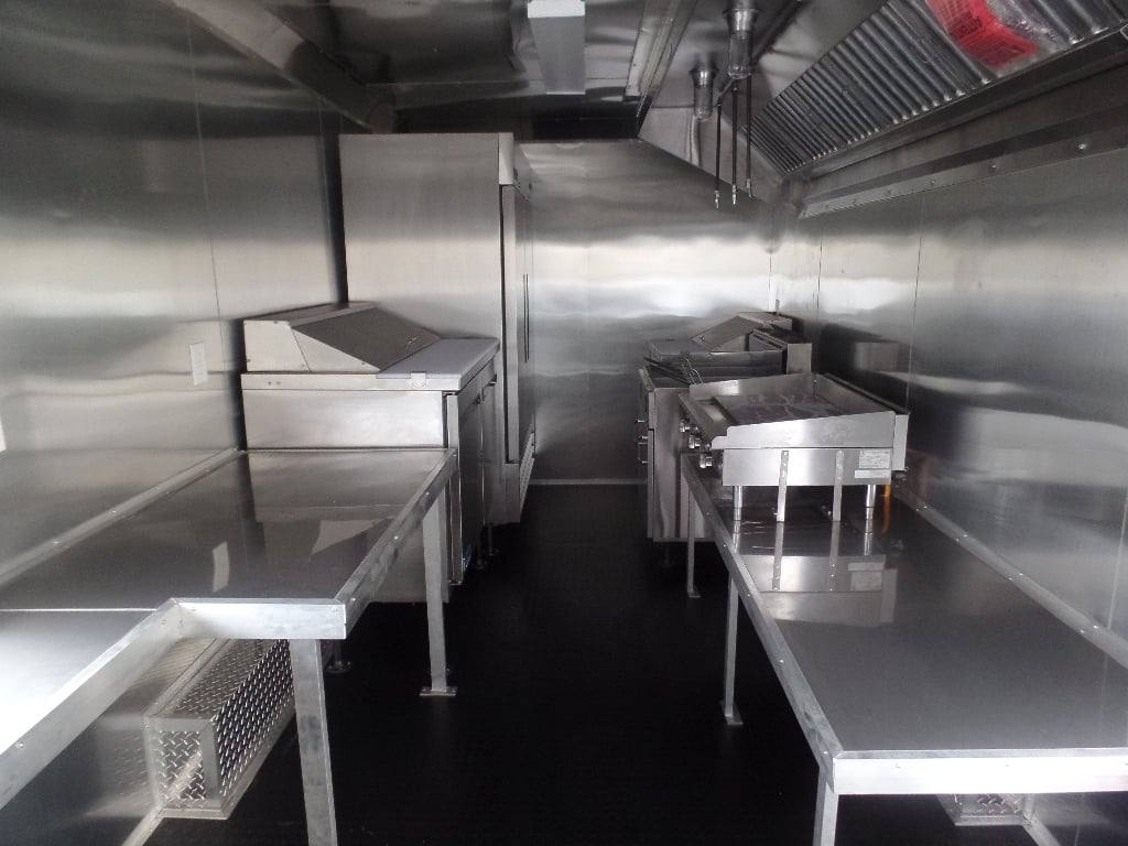 494-8.5-x-20-white-event-food-catering-concession-trailer-with-appliances-10.jpg 8.5' x 20' White Event Food Catering Concession Trailer With Appliances