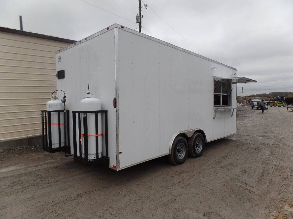 494-8.5-x-20-white-event-food-catering-concession-trailer-with-appliances-16.jpg 8.5' x 20' White Event Food Catering Concession Trailer With Appliances