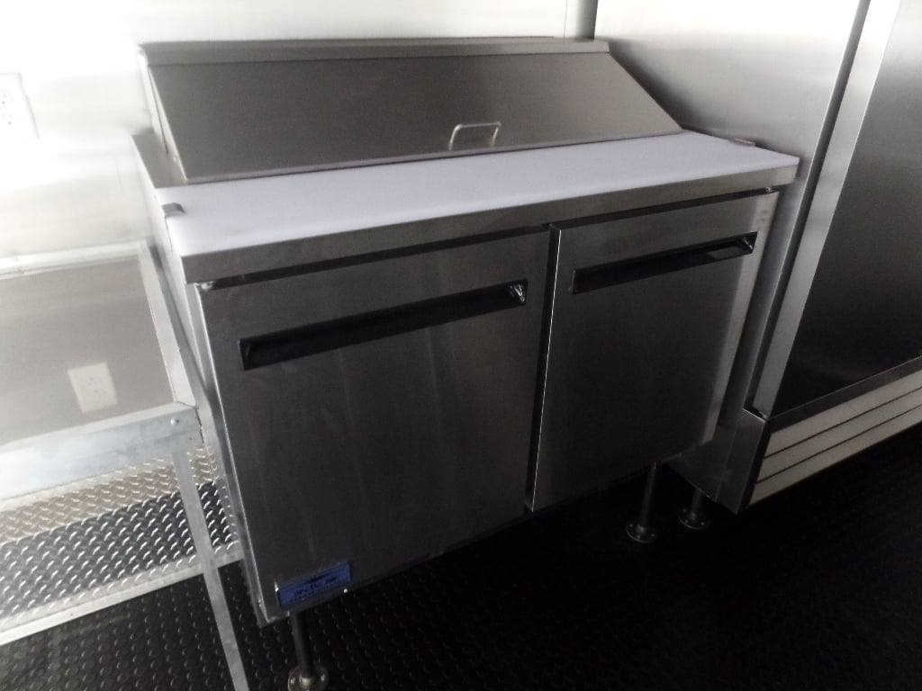 494-8.5-x-20-white-event-food-catering-concession-trailer-with-appliances-22.jpg 8.5' x 20' White Event Food Catering Concession Trailer With Appliances