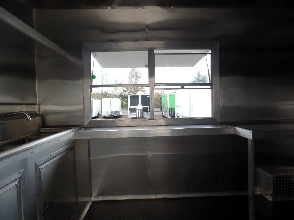 494-8.5-x-20-white-event-food-catering-concession-trailer-with-appliances-23.webp 8.5' x 20' White Event Food Catering Concession Trailer With Appliances