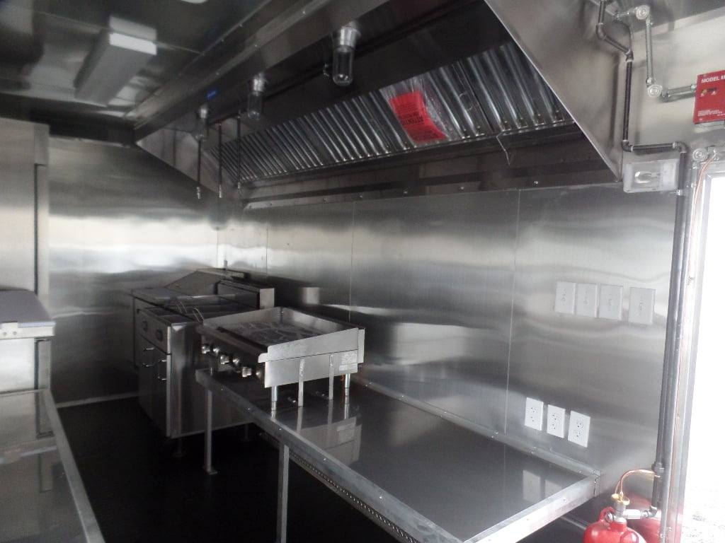 494-8.5-x-20-white-event-food-catering-concession-trailer-with-appliances-26.jpg 8.5' x 20' White Event Food Catering Concession Trailer With Appliances