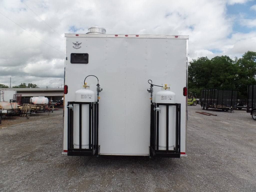 495-8.5-x-20-white-food-event-concession-trailer-with-appliances-14.jpg 8.5' x 20' White Food Event Concession Trailer With Appliances