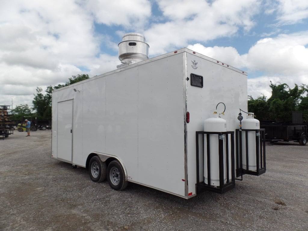 495-8.5-x-20-white-food-event-concession-trailer-with-appliances-17.jpg 8.5' x 20' White Food Event Concession Trailer With Appliances