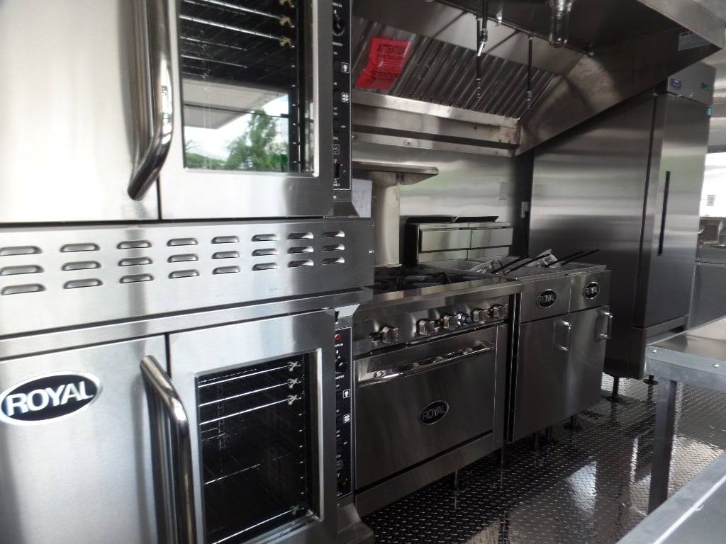 495-8.5-x-20-white-food-event-concession-trailer-with-appliances-3.jpg 8.5' x 20' White Food Event Concession Trailer With Appliances