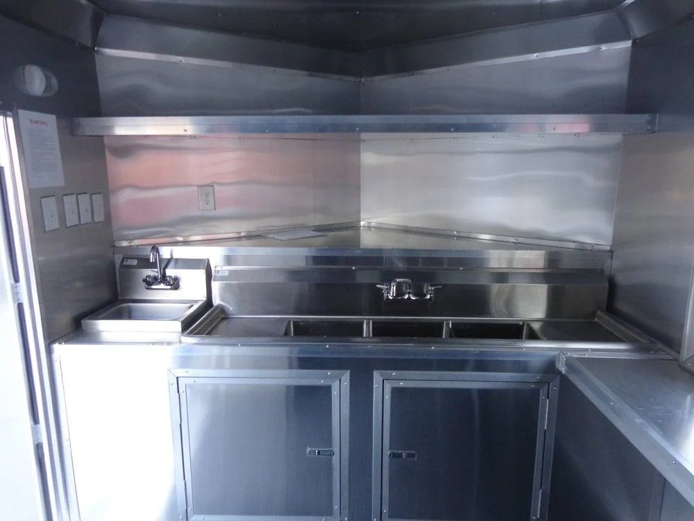 496-8.5-x-20-white-food-event-concession-trailer-with-appliances-11.webp 8.5' x 20' White Food Event Concession Trailer With Appliances