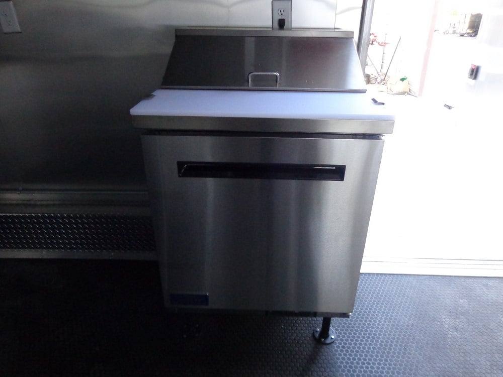496-8.5-x-20-white-food-event-concession-trailer-with-appliances-14.jpg 8.5' x 20' White Food Event Concession Trailer With Appliances