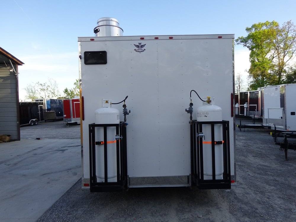496-8.5-x-20-white-food-event-concession-trailer-with-appliances-18.jpg 8.5' x 20' White Food Event Concession Trailer With Appliances